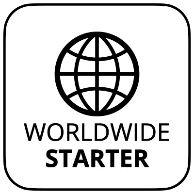 Worldwide Starter TV package